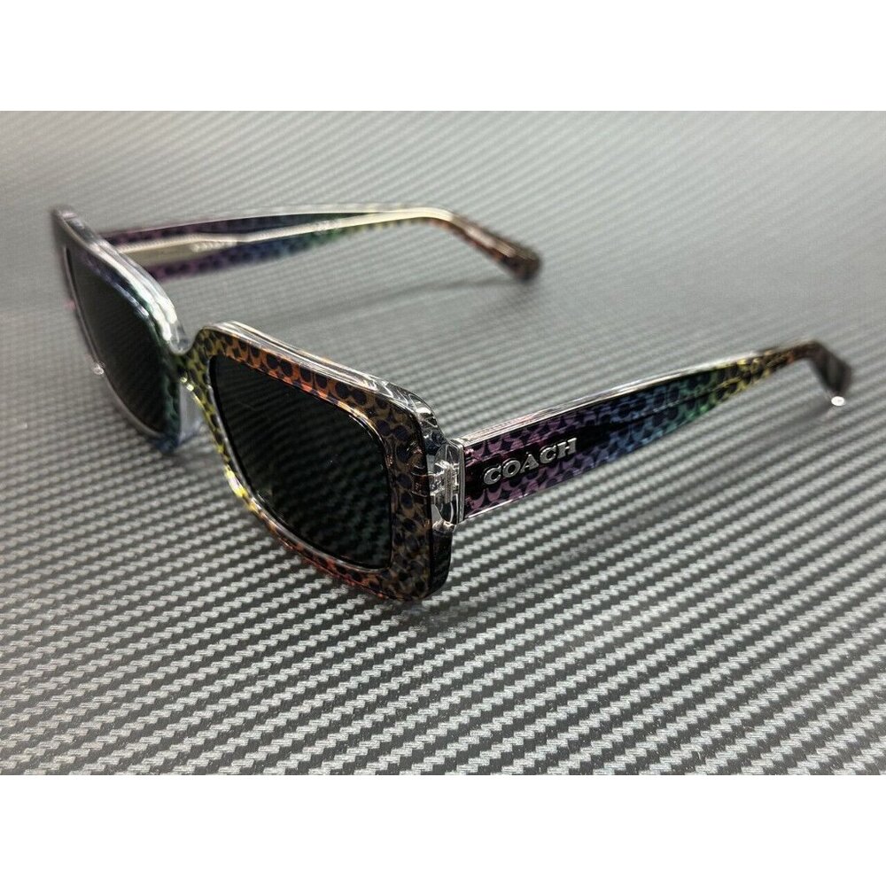 New Coach Women's Rainbow 54mm Sunglasses